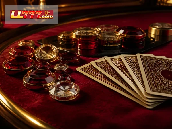 Poker interface with table information and controls