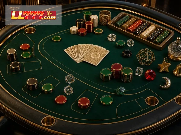 Poker session focused on strategic decision-making